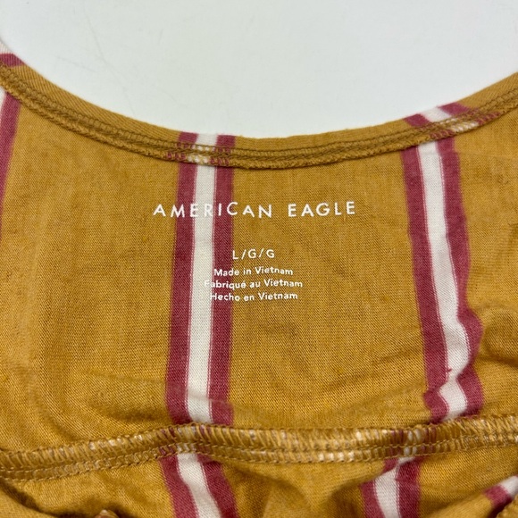 American Eagle Striped knot tank top - Picture 3 of 12